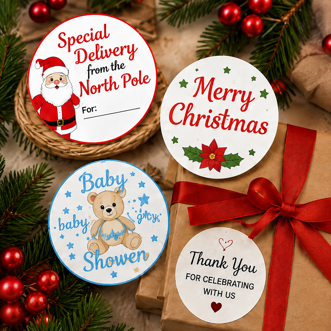 Seasonal & Gift Labels