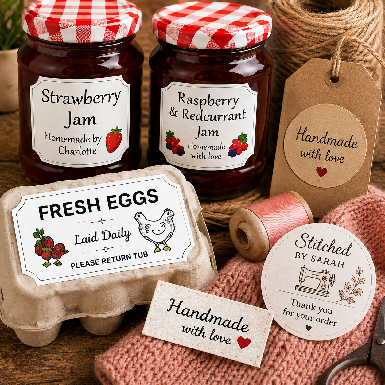 Personalised & Homemade Labels