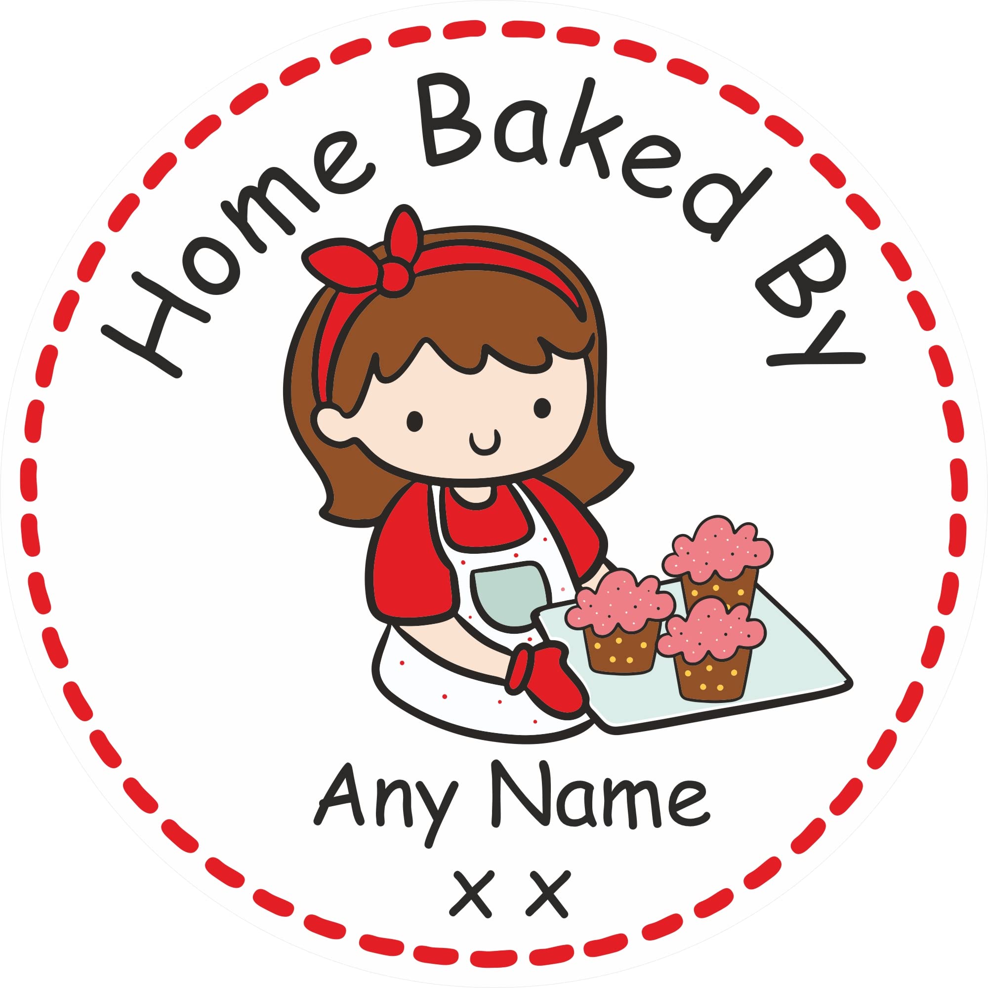 39 Childrens Baking Cooking Labels, Stickers