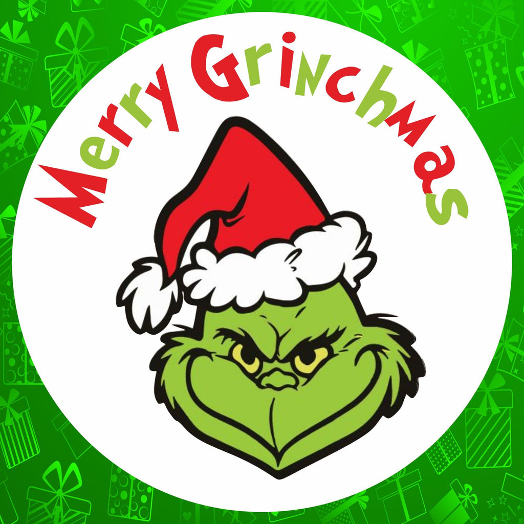 39 Merry Grinchmas Stickers – Perfect for Christmas Holiday Gifts, Sweet Treats, and Events