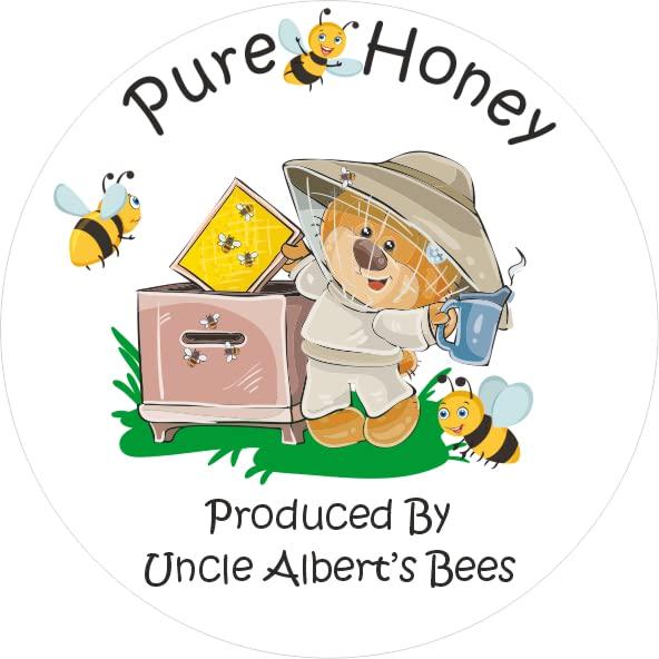 39 beekepeer honey jar personalised labels, stickers